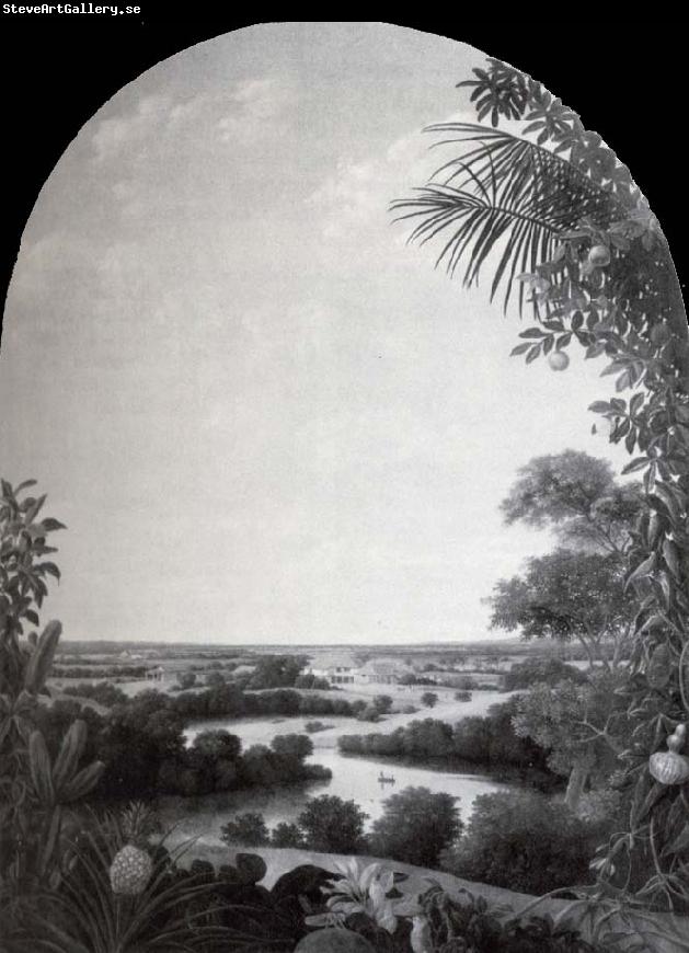 Frans Post Panorama in Brasilien